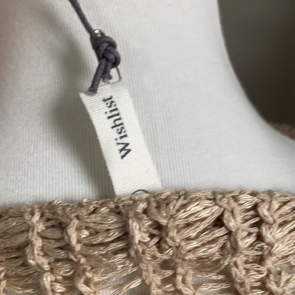 Wishlist Neutral Striped Open Stitch Sweater - Picture 4 of 4